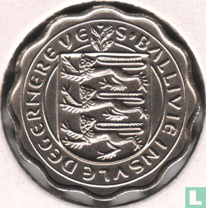 Guernsey 3 pence 1956 - Image 2