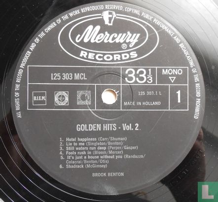 Golden Hits Volume 2 - Image 3
