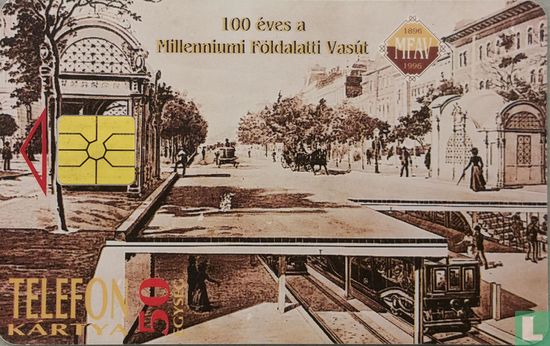 Foldalatti 100 years Hungarian Underground Railway - Bild 1