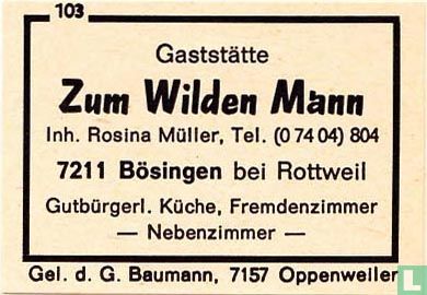 Zum Wilden Mann - Rosina Müller