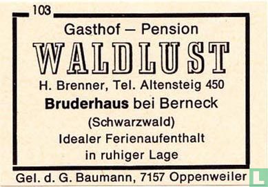 Waldlust - H. Brenner