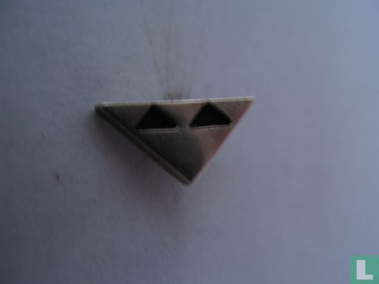 2 driehoeken in driehoek [zilver] - Bild 1