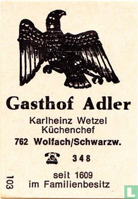 Gasthof Adler - Karlheinz Wetzel