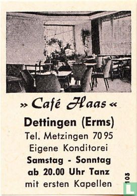 "Café Haas" 