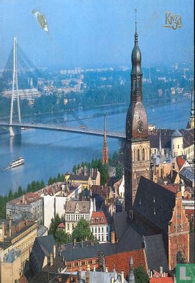 The Panorama of Old Riga 4542 (1989) - Riga - LastDodo