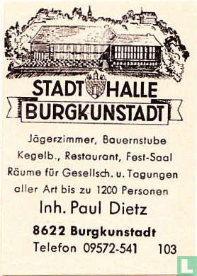 Stadt Halle Burgkunstadt - Paul Dietz