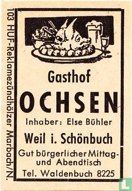 Gasthof Ochsen - Else Bühler