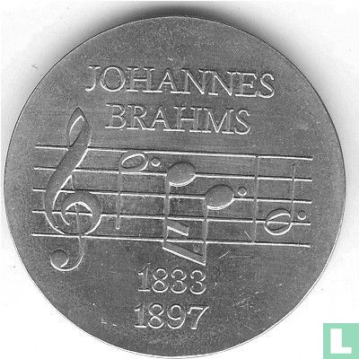 DDR 5 mark 1972 "75th anniversary Death of Johannes Brahms" - Afbeelding 2