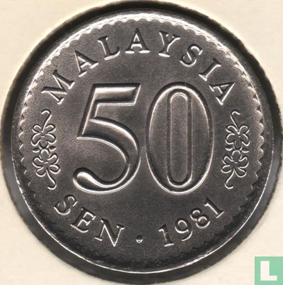 Malaysia 50 Sen 1981 - Bild 1