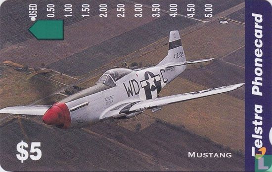 WWII Fighters Mustang - Afbeelding 1