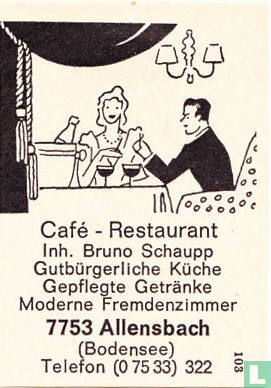 Café - Restaurant - Bruno Schaupp