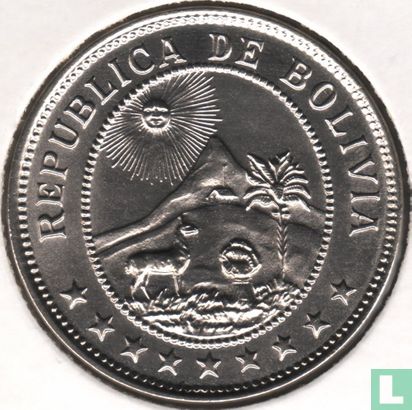 Bolivien 50 Centavo 1939 - Bild 2
