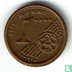 Europa Copy Play Money 1 euro cent - Image 2