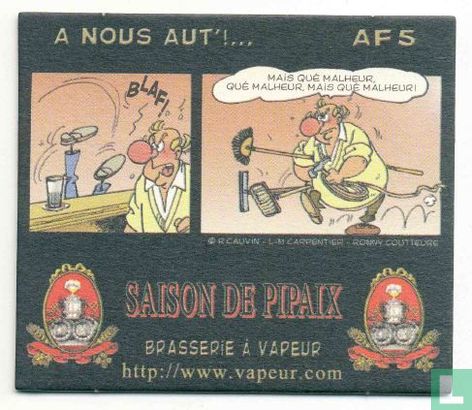 AF5:A nous Aut'! - année de la bière Brasserie à Vapeur