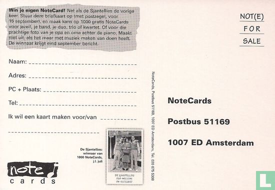N04a - "Win je eigen NoteCard" - Afbeelding 2