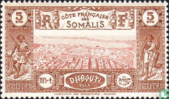 Ansicht auf Dschibuti 