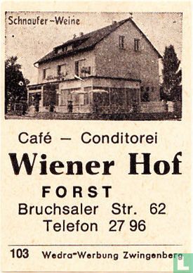Café - Conditorei Wiener Hof
