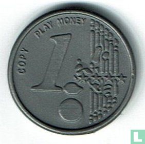 COPY Play Money 1 euro - Afbeelding 2