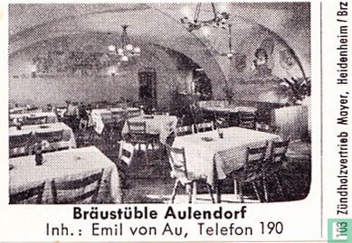 Bräustüble Aulendorf - Emil von Au