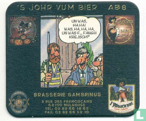 AB8: 'S johr vum bier - année de la bière