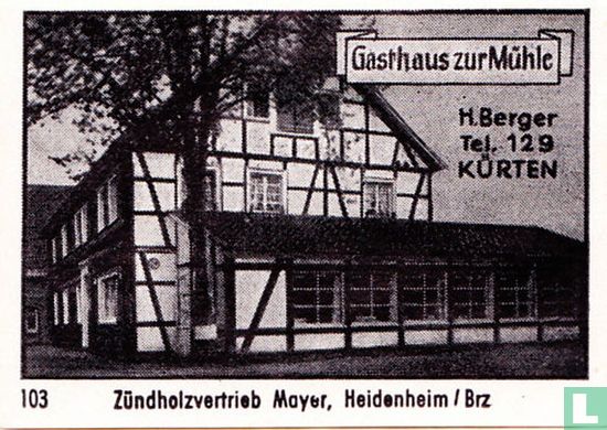 Gasthaus zur Mühle - H.Berger