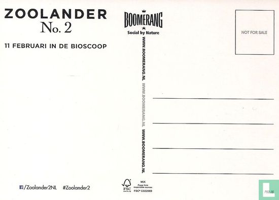 B160028 - "Zoolander No. 2" - Image 2