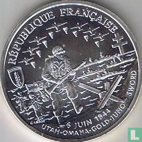 Frankrijk 1 franc 1993 "50th Anniversary of the Normandy Invasion" - Afbeelding 2