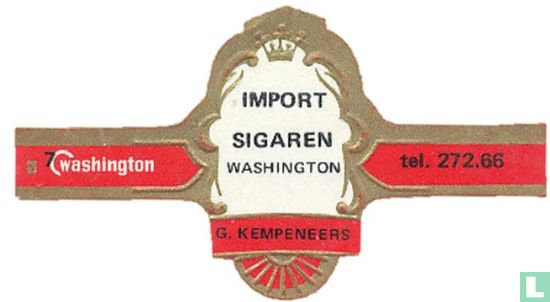 Import Sigaren Washington G.Kempeneers - tel 272.66 - Afbeelding 1