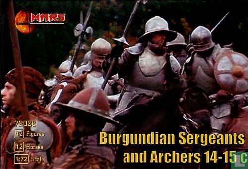 Burgundische Sergeants und Bogenschützen - Bild 1
