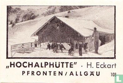 "Hochalphütte" - H. Eckart