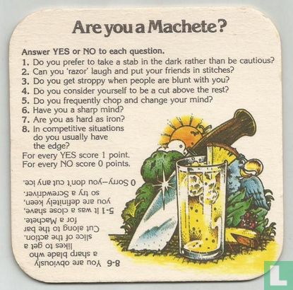 Are you a Machete? - Afbeelding 1