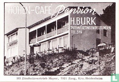 Höhen-Cafe Pension - H. Burk