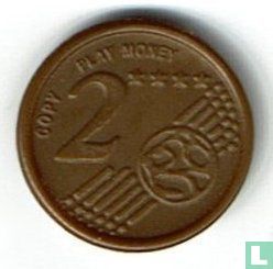COPY Play Money 2 euro cent - Afbeelding 1