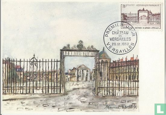 Eingang zum Schloss Versailles - Bild 1