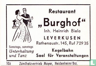 "Burghof" - Heinrich Biela