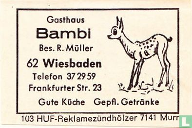 Gasthaus Bambi - R. Müller