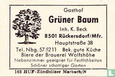 Grüner Baum - K. Beck