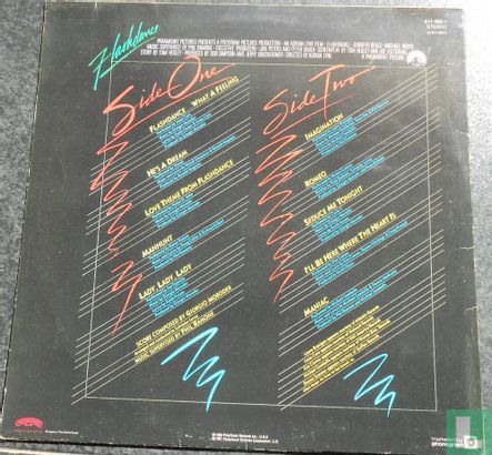  Flashdance - Original Soundtrack From The Motion Picture - Afbeelding 2