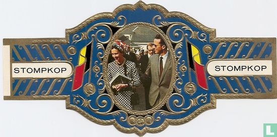 Koning Boudewijn en Koningin Fabiola te Bouillon - Afbeelding 1