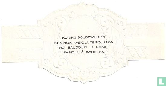Koning Boudewijn en Koningin Fabiola te Bouillon - Afbeelding 2