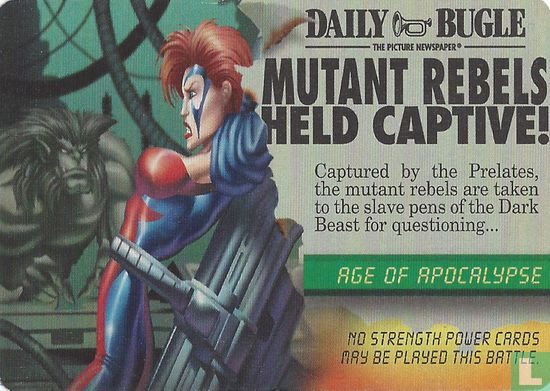Age of Apocalypse ~ Mutant Rebels Held Captive! - Afbeelding 1