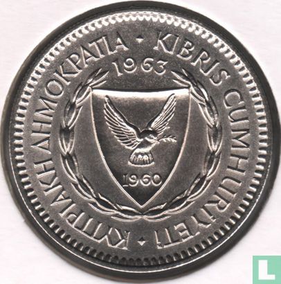 Zypern 50 Mil 1963 - Bild 1