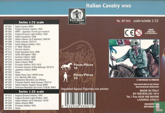 Italienne Cavalerie Seconde Guerre mondiale - Image 2