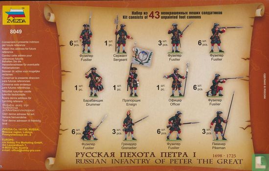 Russian Infantry of Peter the Great - Afbeelding 2