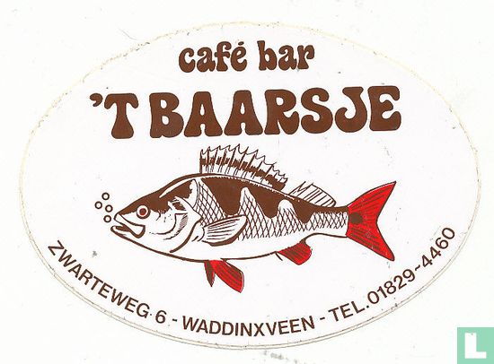 cafe bar 'T Baarsje