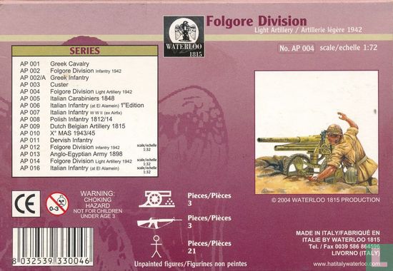 Folgore Abteilung Leichte Artillerie 1942 - Bild 2