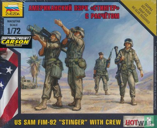 US SAM FIM-92 "Stinger" with Crew - Afbeelding 1