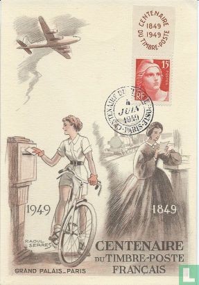 100 jaar Franse postzegels