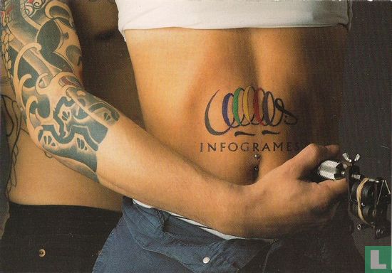 I001 - Infogrames tattoo - Afbeelding 1