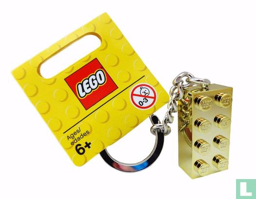 Lego 850808 Gold Brick Key Chain